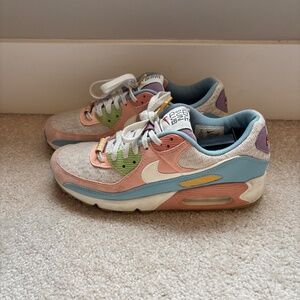 Nike Air Max 90 Sun Club Coconut Milk Pastel Sneakers Women’s 10 DJ9997-100